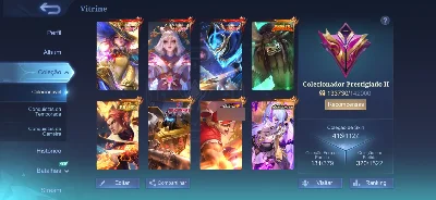 Conta mobile Legends