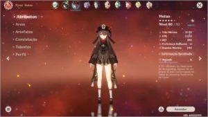 Hutao c1 Ar45,venti,keqing - Genshin Impact