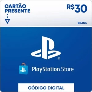 Gift Card PLAYSTATION de R$30,00 - Gift Cards