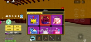 Conta blox fruits com CDK, GDH, 9M DE BELLY , 70K DE FRAG, - Outros