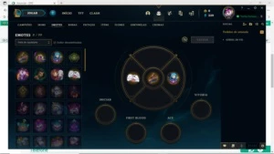 Conta Diamante 2 Ex Mestre - League of Legends LOL