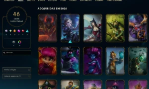 Conta Lol Platina, 11 Skins, 30K Ea, Honra 5, Lvl 35 - League of Legends