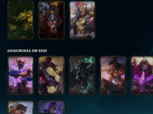 Conta Lol Platina, 11 Skins, 30K Ea, Honra 5, Lvl 35 - League of Legends