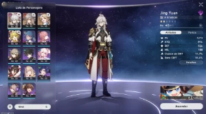 Honkai Star Rail com Jing Yuan, Yanqing, Tingyun - Outros