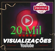 [PROMOÇÂO] 20 Mil Visualizações Youtube - Social Media