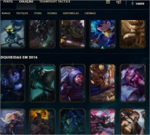 Conta Lol level 148 33 skins 134 campeões Platina IV - League of Legends