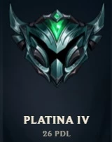 Conta Lol level 148 33 skins 134 campeões Platina IV - League of Legends