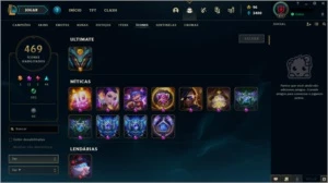 Conta lol 2013 292 skins Plat II - League of Legends