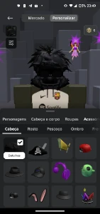 Conta roblox.