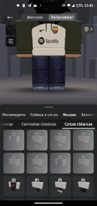 Conta roblox.