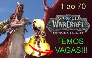 WoW Level Up Dragonflight [1 ao 70] [2-3 Dias] - Blizzard