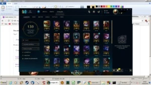 conta lol platina 5, com icone rarissimo LAS player beta - League of Legends