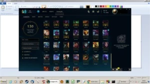 conta lol platina 5, com icone rarissimo LAS player beta - League of Legends