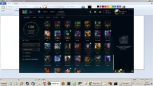 conta lol platina 5, com icone rarissimo LAS player beta - League of Legends