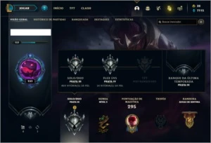 Conta prata 3 com 87 Champs e 64 Skins - League of Legends LOL