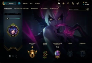 Conta Gold 1nv 35 - League of Legends LOL
