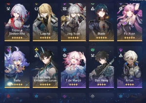 Honkai Star Rail com Quase Todos Limitados - Honkai: Star Rail