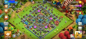 Clash of clans cv 13 bem upada