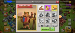 Clash of clans cv 13 bem upada