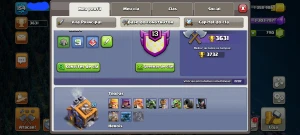 Clash of clans cv 13 bem upada