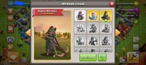 Clash of clans cv 13 bem upada
