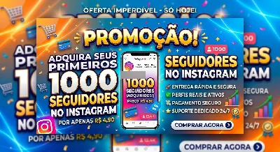 Seguidores Instagram (Promoção)