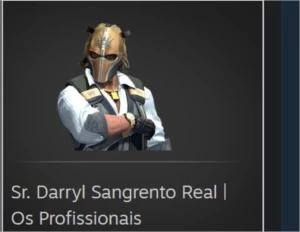 Agente Sr. Darryl sangrento real | os profissionais - Counter Strike CS