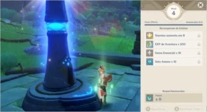 Conta do Genshin Impact rank 10