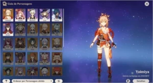 Conta do Genshin Impact rank 10