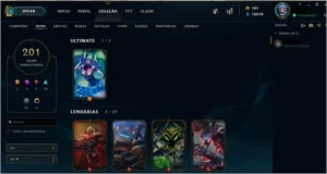 Conta Top League Of Legends LOL