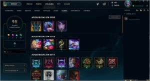 Conta Top League Of Legends LOL