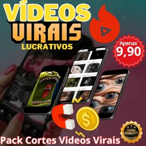 Pack Cortes Videos Virais - Canais Dark - Serviços Digitais