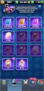 Conta Clash Royale nvl 13 1300 gemas ....