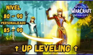 WoW Level Up Midnight 80-90 - Blizzard