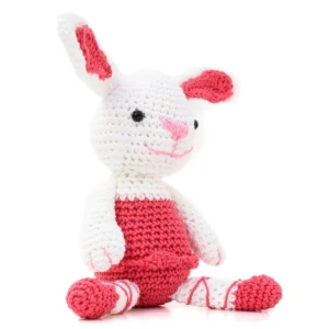 Coelha Bailarina em Amigurumi - Artesanato e Personalizados