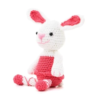 Coelha Bailarina em Amigurumi - Artesanato e Personalizados