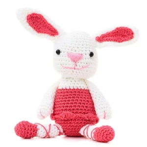 Coelha Bailarina em Amigurumi - Artesanato e Personalizados