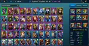 Conta raid level 49 - Outros