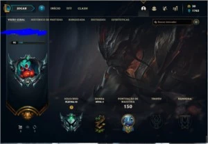 Vendo conta League of Legends LOL