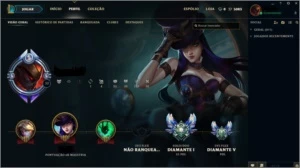 Conta D1 - League of Legends LOL