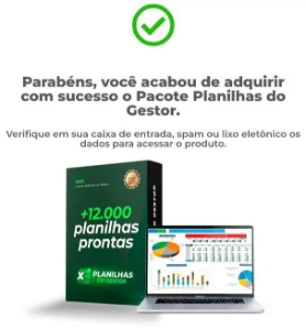 12.000 Planilhas Excel - Digital Services