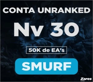 Conta Unranked level 30 - 50.000 de EA's - League of Legends LOL
