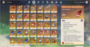 Conta Genshin Impact Bennet,Diluc,Childe,Zong, Venti, Keqing