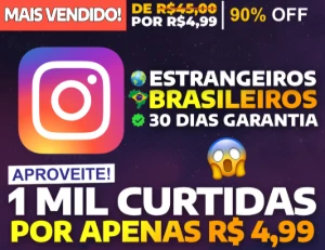 [Menor Preço] Instagram Curtidas - Curtidas Brasileiras
