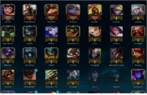 Conta gold V 43 campeões 7 skins League of legends. LOL