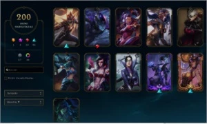 Conta lol main adc ex d4 - League of Legends