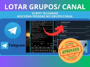 Robo Lotar Grupo Do Telegram - Monetize Seu Grupo - Outros