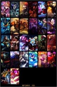 Conta Master/Mestre - 52 Campeões - 26 Skins - League of Legends LOL