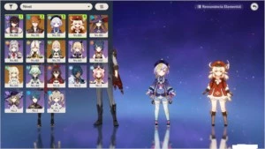 Conta Genshin Impact, AR 46 5 Personagens 5* e mais