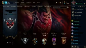 Conta de LOL com todos os champs nv 337 76 skins - League of Legends